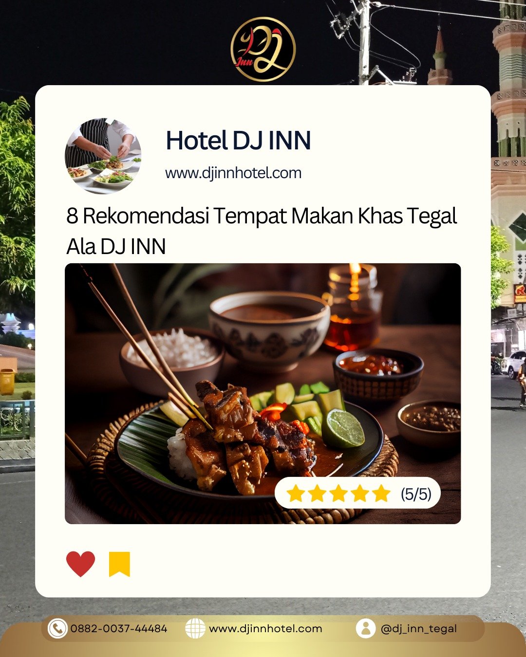 8 Rekomendasi Makanan Khas Tegal Ala DJ INN